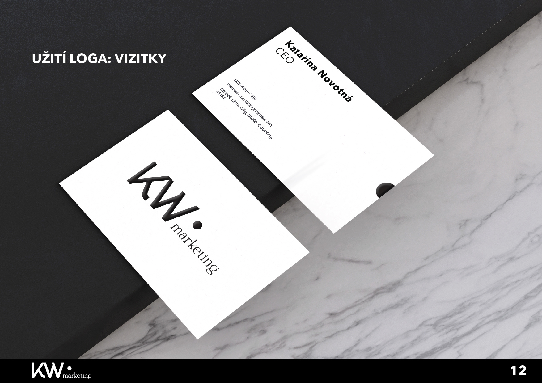 Grafický design KW Marketing